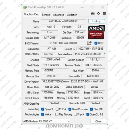 фото Видеокарта SOYO AMD Radeon RX 5700 XT Triple [SY-RX5700XT-TR-8GD6] в оренбурге